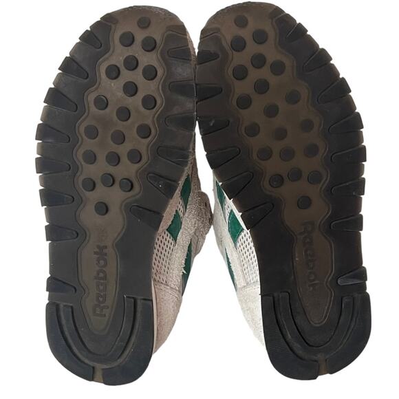 Reebok Classic Retro Sneakers Human Rights Now Women’s 8 Suede White Red Green - Picture 4 of 8